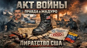Скотт Риттер : ПРАВДА о Мадуро: Как США совершили АКТ ВОЙНЫ и все молчат!