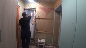 Продолжение ремонта прихожки