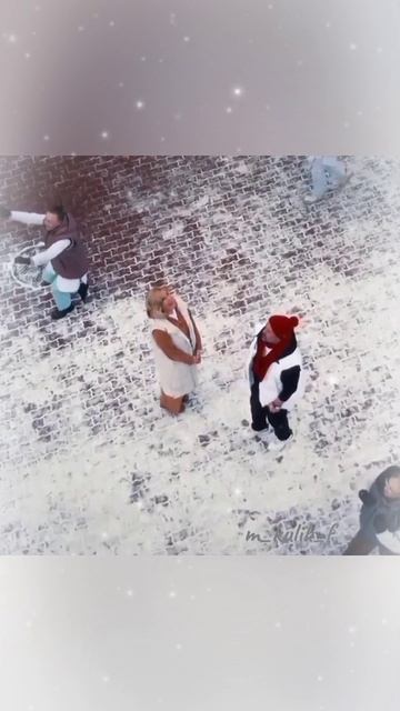 Зима пришла и вскружила нам голову❄😊❤Мария Куликова и Максим Аверин смотреть онлайн