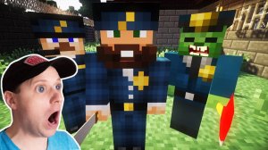 ВИРУС ЗОМБИ В ТЮРЬМЕ. ДЕНЬ 1 - ЗОМБИ АПОКАЛИПСИС МАЙНКРАФТ Реакция