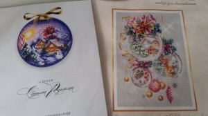 08-01-2026 Творческие продвижения за новогодние каникулы🙂 #вышивкакрестом #реглансверху #новыйстарт