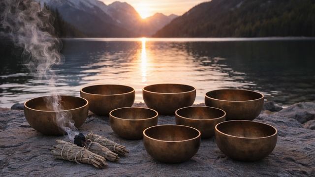 Тибетские поющие чаши | Музыка для сна, расслабления и глубокого медитативного покоя смотреть онлайн