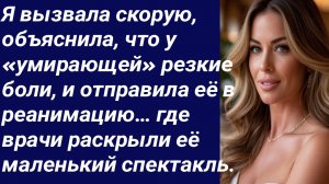 Истории со Смыслом/Я вызвала скорую, объяснила, что у «умирающей» резкие боли/Истории из жизни