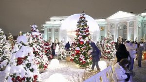 Новогодним убранством Москва удивляет и радует жителей города и гостей.