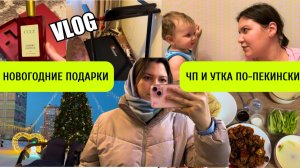 ВЛОГ 161. ПРЕДНОВОГОДНЕЕ ЧП. УТКА ПО-ПЕКИНСКИ. ПОДАРКИ. ПРАЗДНИЧНЫЕ ДНИ