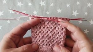 Один ряд узора, и у Вам шикарные обьемные носочки / без схемы / простейший узор.