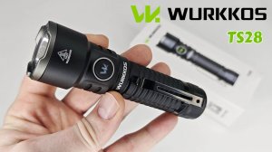 Wurkkos TS28 Обзор компактного EDC-фонаря с тактическим стробоскопом и рекордной дальностью