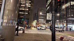 Подготовка к Новому году в Чикаго жизнь центра перед праздником ❄️✨