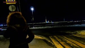 Прогулка по вечернему новогоднему Питеру 1 января 2026