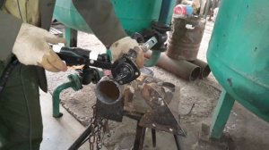 Тепловые сети! DECAPOWER CUT 50P в работе! Простое приспособление для резки труб!