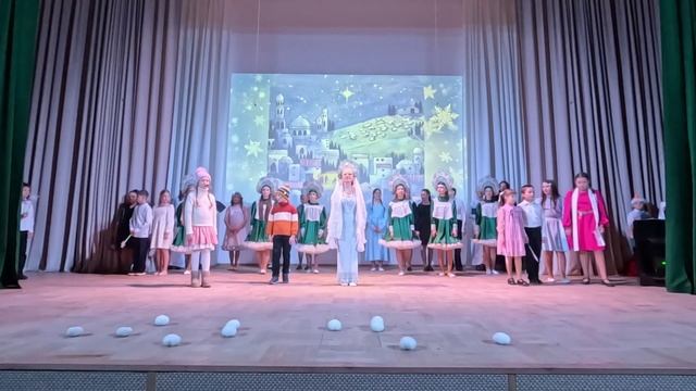 Рождественский концерт города Ельца смотреть онлайн