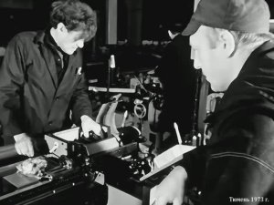 1973 год. Тюмень. Новый цех КСК