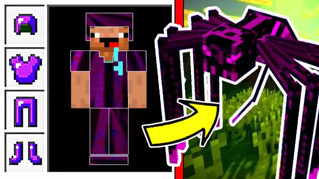 ИГРОК НУБ ПРОТИВ ПАУК МУТАНТ В МАЙНКРАФТ! БРОНЯ ИЗ МОНСТРОВ В MINECRAFT MOB ARMOR смотреть онлайн