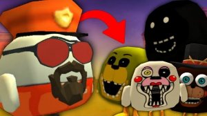 😱 Все ПАСХАЛКИ ОБНОВЫ 5.0.0 в ЧИКЕН ГАН! | **Аниматронники и Коты**