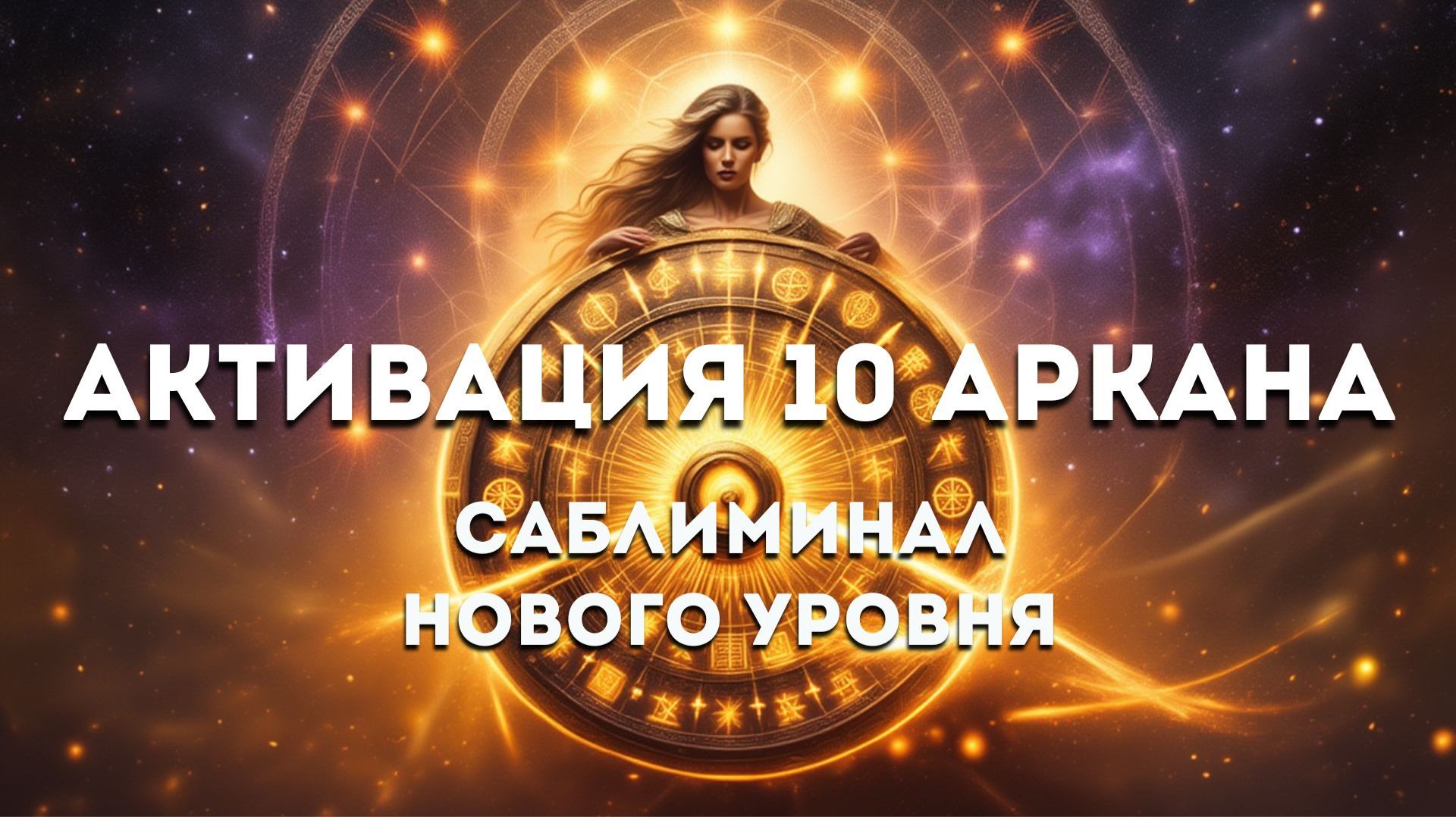 АКТИВАЦИЯ 10 АРКАНА 🎡 КОЛЕСО ФОРТУНЫ | Матрица Судьбы | Саблиминал нового уровня