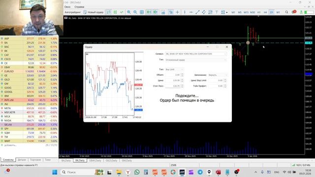Трейдинг и инвестиции Обзор рынка акций 09-01-2026 250 Миллиардов