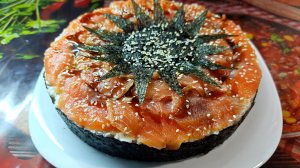 Самый вкусный Суши-торт, суши-салат, ленивые роллы.