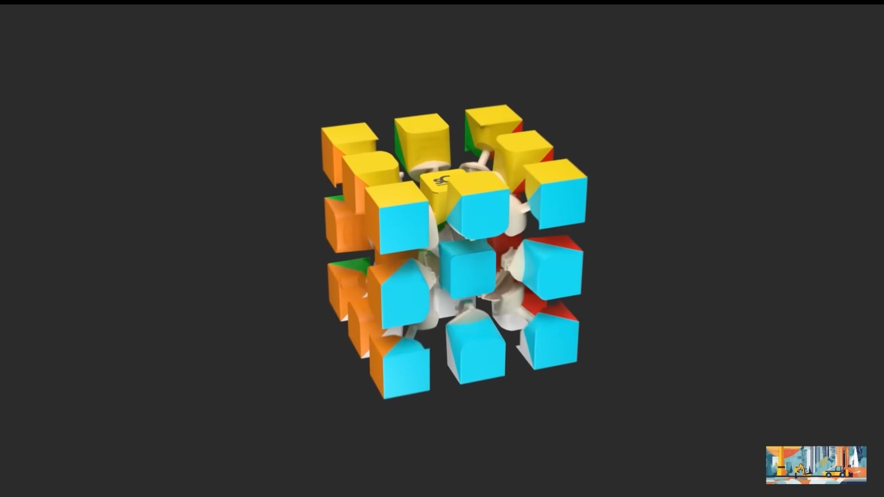 Как устроен современный спидкуб Магниты, механизм, регулировки. Кубик Рубика смотреть онлайн