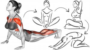 Утренняя ЗАРЯДКА Дома. Растяжка и Тонизирование МЫШЦ.