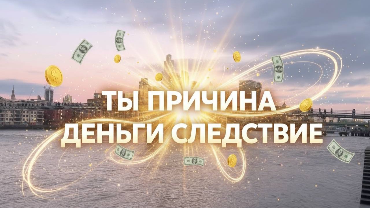 Ты — причина, Деньги — следствие | САМОРЕАЛИЗАЦИЯ и ДЕНЬГИ смотреть онлайн