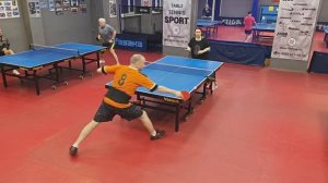 Нельсон Д. (684) - Хотулев А. (653) 06.01 турнир по настольному теннису на Левашовском