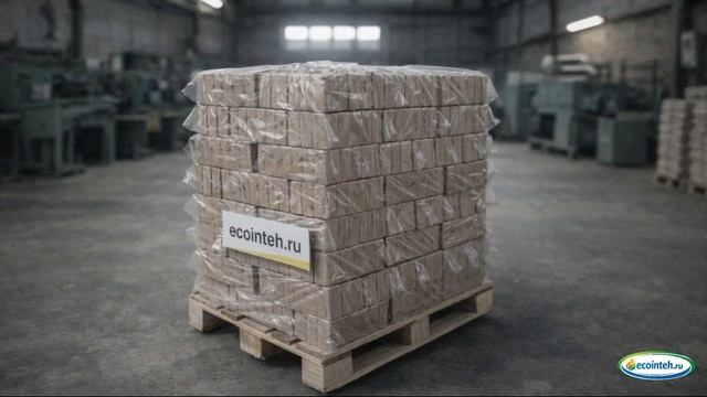 Экоинтех (ecointeh.ru) - обзор производства топливных брикетов и пеллет. смотреть онлайн