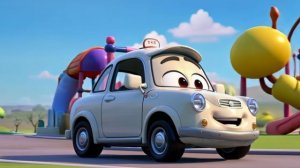 Машинки и цветы мультик