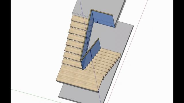 Лестница на ломаных косоурах в д. Велигонты смотреть онлайн