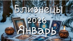Близнецы♊️ Ваш январь 2026