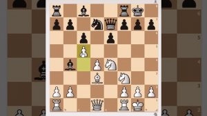 Красивый выигрыш за белых, когда черный слон на _b4_