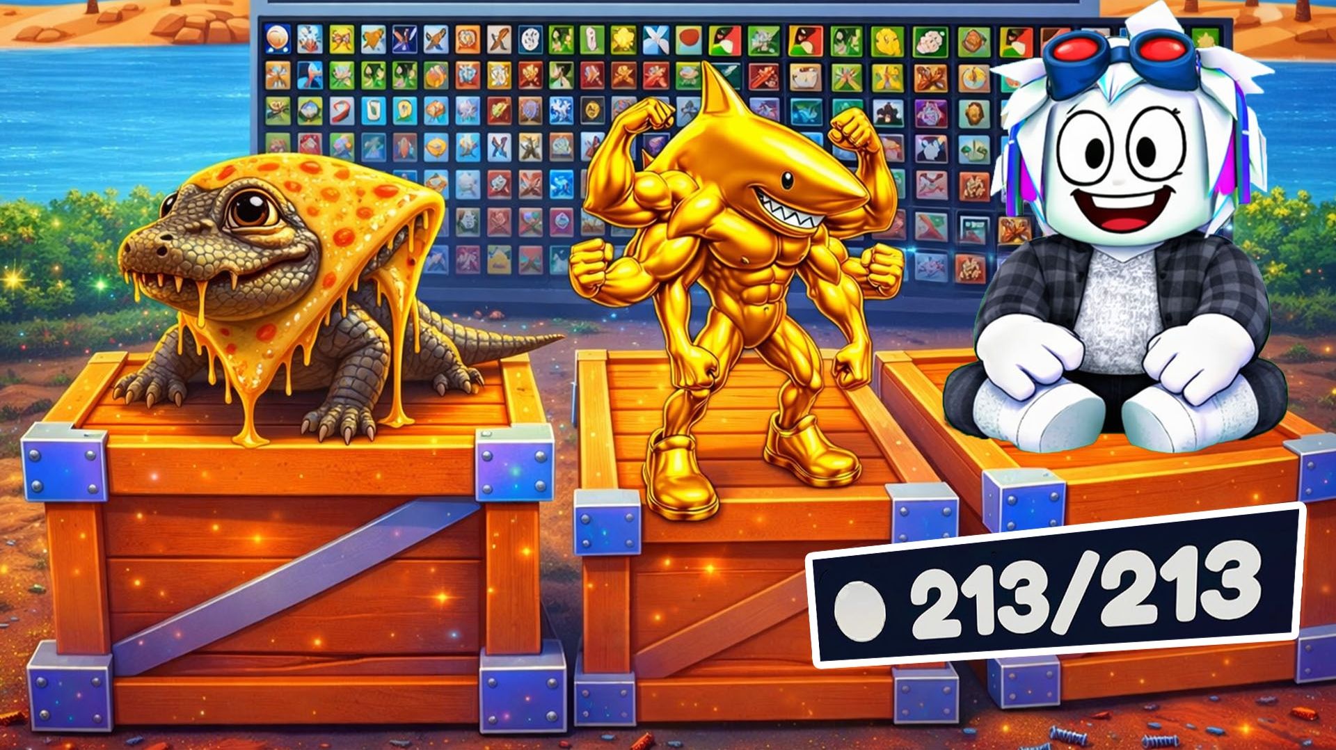 Я СКРАФТИЛ ВСЕХ САМЫХ РЕДКИХ БРЕЙНРОТОВ И ПОЛУЧИЛ СЕРЕБРЯНУЮ БАЗУ В ROBLOX Craft a Brainrot смотреть онлайн