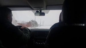 По дороге на УАЗ Патриот