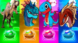 Coffin Dance Динозавры 281 уровень - Мультики про Динозавров | МУЛЬТФИЛЬМЫ ДИНОЗАВРЫ в Tiles Hop