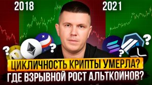 Цикличность крипты умерла? Где взрывной рост альткоинов? ОБЗОР ПОРТФЕЛЯ