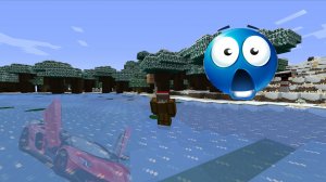 Я НАШЕЛ ЭТУ МАШИНУ ПОД ЛЬДОМ В МАЙНКРАФТ #компот #нуб и про #дарк плей