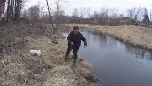 Золото естьтолько чёрное Кидаем двухсторонний магнит в ручьях северной Карелии