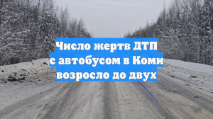 Два человека погибли, пять пострадали в ДТП с автобусом в Коми