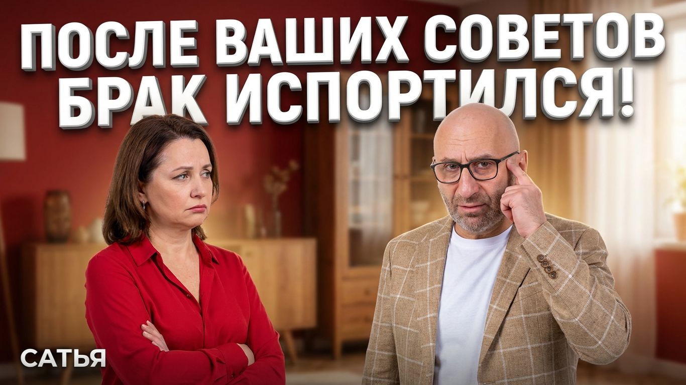 Сатья. После ваших советов брак испортился! смотреть онлайн
