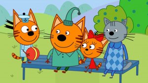 Три Кота Мультфильм приключения на Дне рождения Сажика