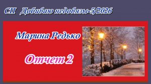 СП "Добиваю недовязы-5/2026" / Отчет 2