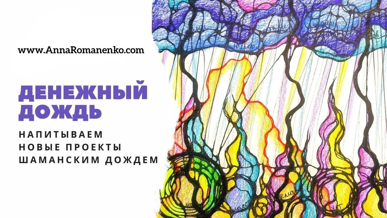 Нейрографика класс. Денежный дождь. Нейродождь. Напитываем шаманским дождем новые проекты. смотреть онлайн