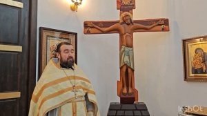 Небоявленный Крест Господень в храме Матроны Московской г Уфа.