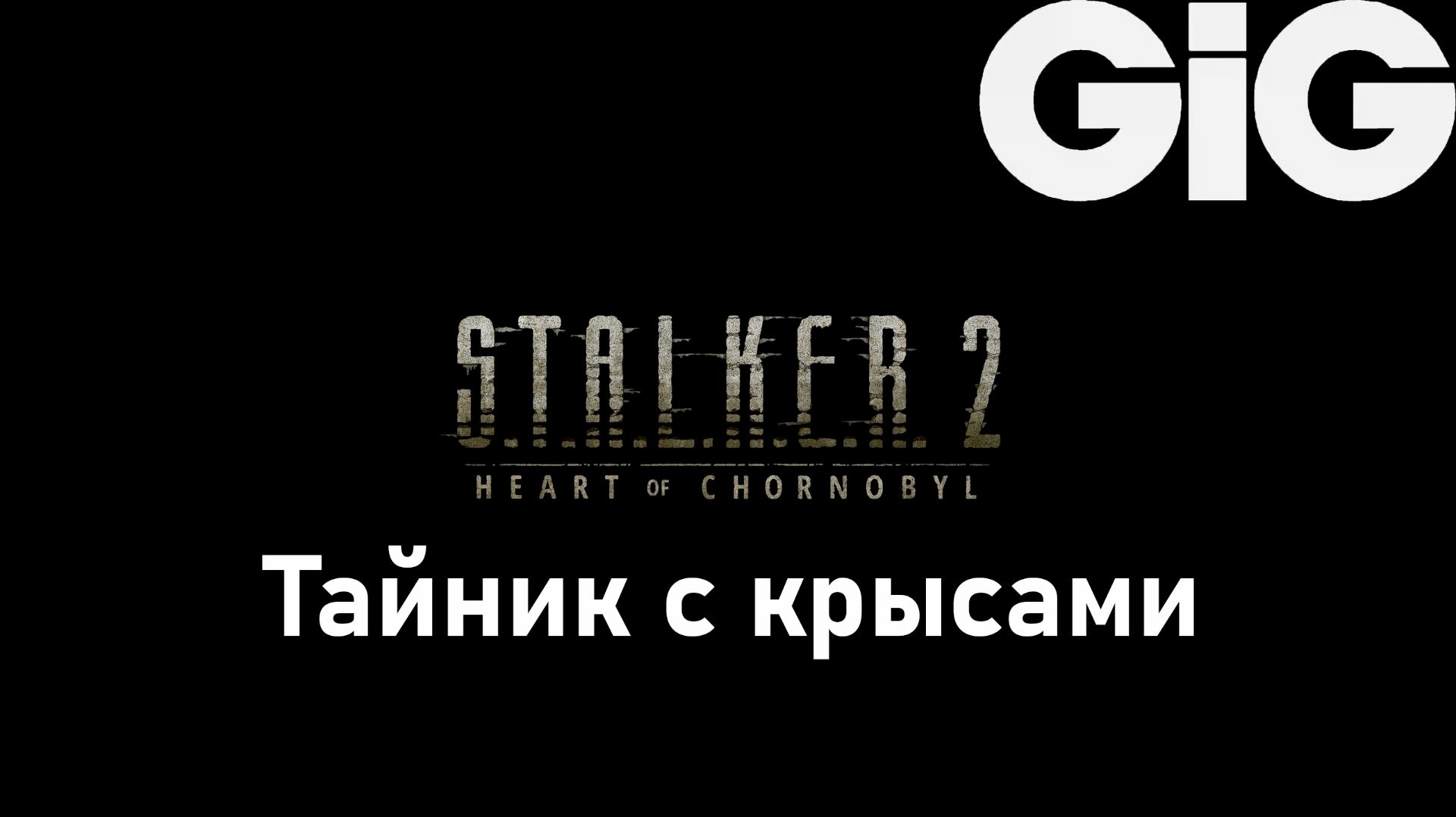 S.T.A.L.K.E.R. 2 Heart of Chernobyl - Тайник с крысами смотреть онлайн