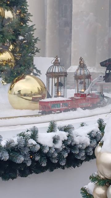 новогодний поезд