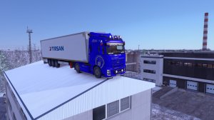 Продолжение Доставка Грузов По Всей России По Скользким Снежным Сугробам Дорогам В Гололёд Суровый