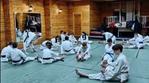 Тренировки и отдых на территории туристической базы во время новогодних каникул. Влог Ксюши