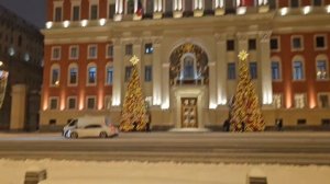 #177.Москва.Опять Ярмарки,а Москву засыпало снегом и как в Сказке.