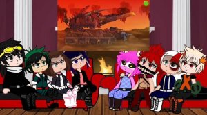 реакция Гача лайф приключения Кв-44 и Левиафан (4/5 часть)