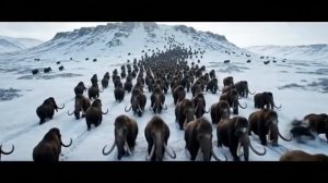 Неандертальские воины против мамонтов.