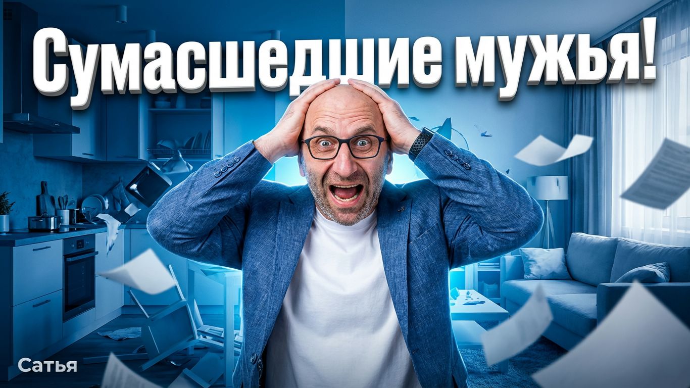 Сатья. Сумасшедшие мужья! смотреть онлайн